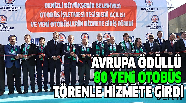 OTOBÜS İŞLETMESİ TESİSLERİNİN AÇILIŞI DA YAPILDI