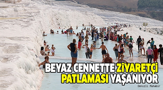 PAMUKKALE 9 AYDA ZİYARETÇİ REKORU KIRDI