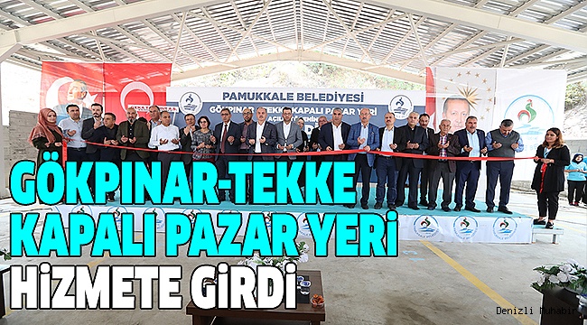 PAMUKKALE BELEDİYESİ’NDEN BİR HİZMET DAHA!
