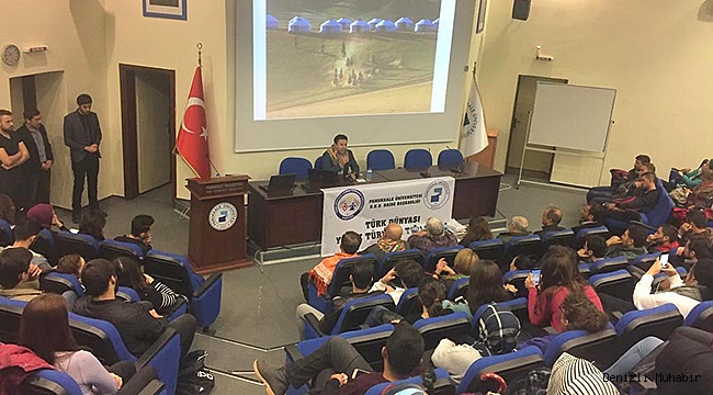 PAÜ’DE YÖRÜKLÜK KÜLTÜRÜ KONUŞULDU