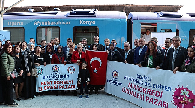 SOSYAL KOOPERATİF EĞİTİM VE TANITIM TRENİ DENİZLİ'DE