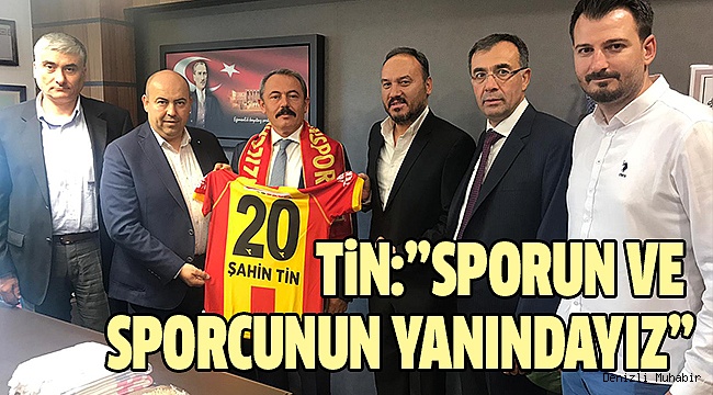 TİN, KIZILCABÖLÜKSPOR YÖNETİMİNİ KONUK ETTİ