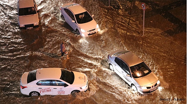 YAĞMUR, İLÇELERİ DE ETKİLEDİ