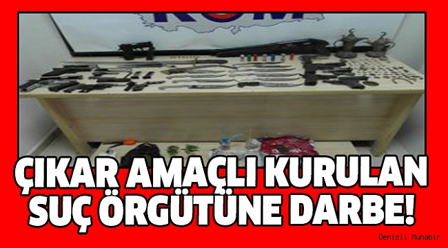 16 KİŞİ GÖZALTINA ALINDI,5’İ TUTUKLANDI