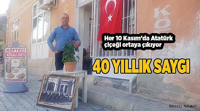 40 YILLIK SAYGI