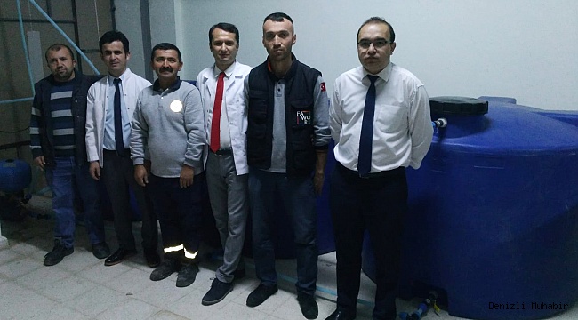 ACIPAYAM DH’DE GÜNDE 6 TON SU TASARUF EDİYOR