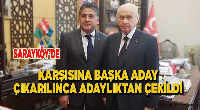 ADAYLIĞINI GERİ ÇEKTİ