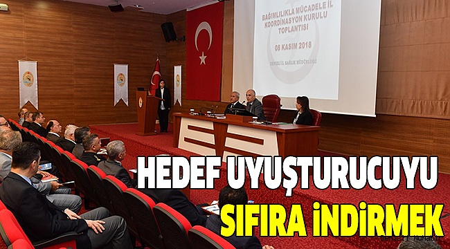 BAĞIMLILIKLA MÜCADELE KURULU TOPLANDI
