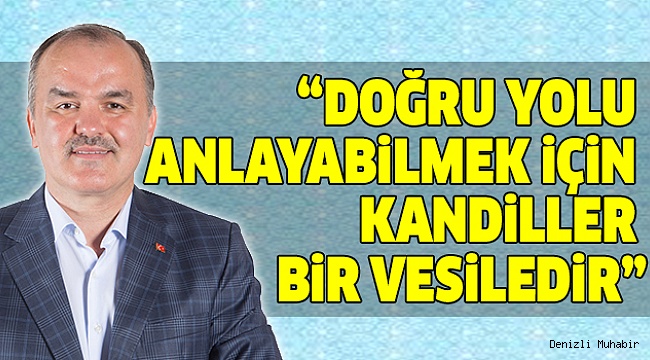 BAŞKAN GÜRLESİN’DEN MEVLİT KANDİLİ MESAJI