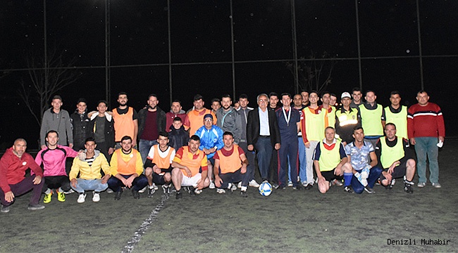Başlama vuruşunu Başkan Gülsever yaptı