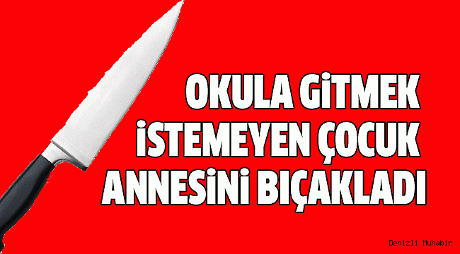 BIÇAKLA YARALANAN ANNE TEDAVİ ALTINA ALINDI