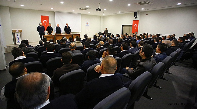 BÜYÜKŞEHİR'DEN OTOBÜS ŞOFÖRLERİNE TRAFİK EĞİTİMİ