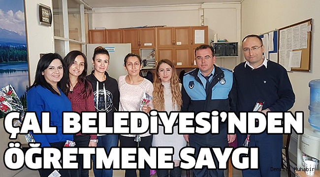 ÇAL’DA KARANFİLLİ KUTLAMA