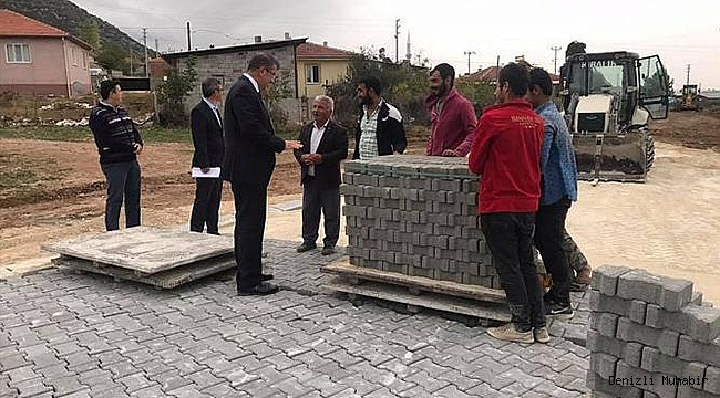 ÇİVRİL’DE ÜST YAPI ÇALIŞMALARI TAM GAZ