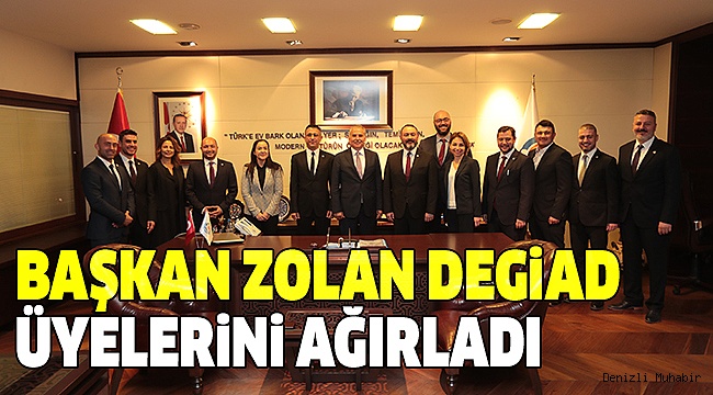 DEGİAD ÜYELERİNDEN ZOLAN’A ZİYARET