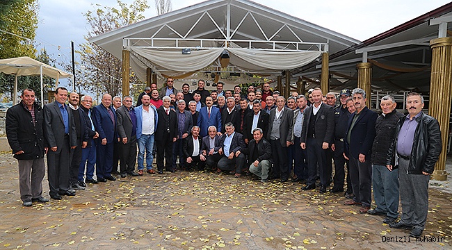 DEMİR ÇİVRİL’İN MUHTARLARINI DİNLEDİ