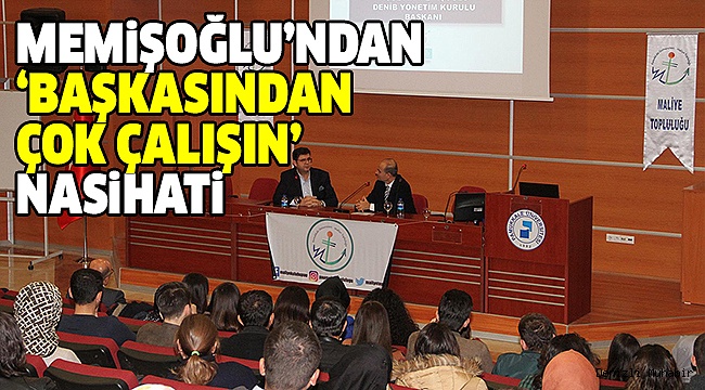DENİB BAŞKANI PAÜ ÖĞRENCİLERİYLE BULUŞTU