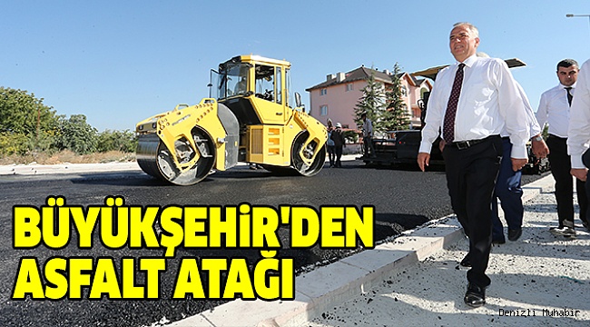 DENİZLİ’YE 2 BİN 100 KM ASFALT DÖKÜLDÜ