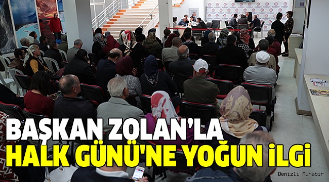 DENİZLİLİLER YOĞUN KATILIM GÖSTERDİ