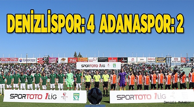 DENİZLİSPOR FARKLI KAZANDI
