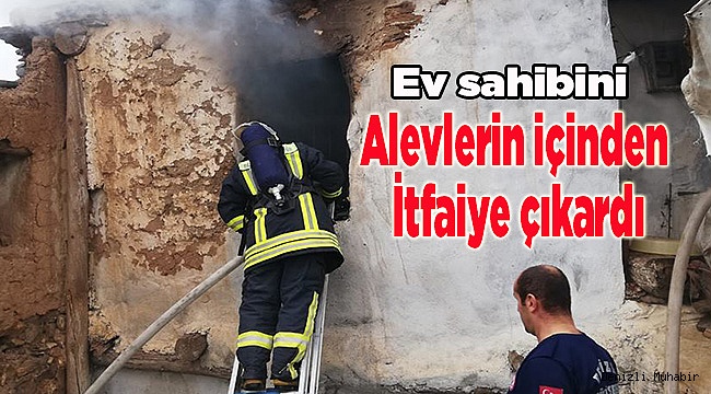 EV SAHİBİ TEDAVİ ALTINA ALINDI
