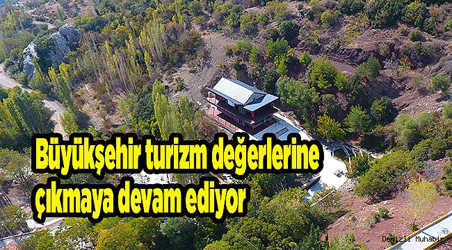 Gümüşsu Şelalesi’nde sona doğru