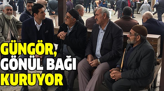 GÜNGÖR ESNAFLARLA BİRARAYA GELDİ