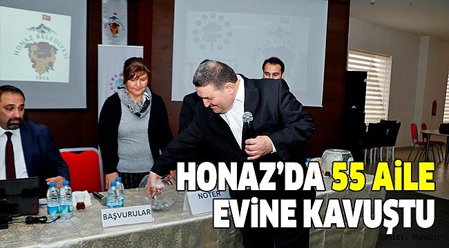 HONAZ’DA KURA HEYECANI YAŞANDI