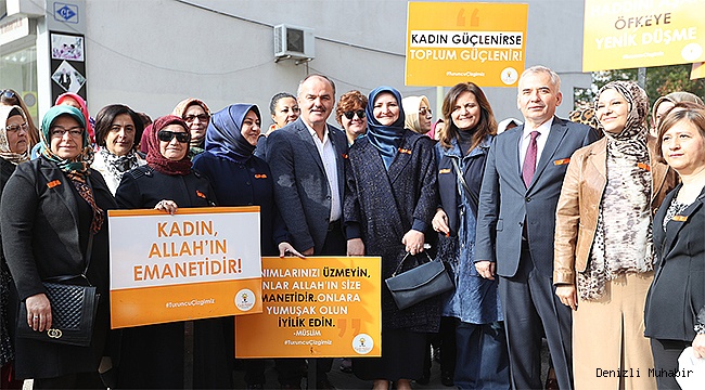 KADINA ŞİDDETE HAYIR!
