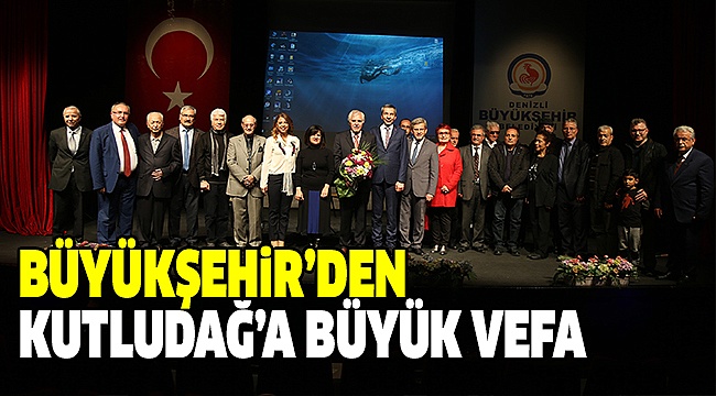 KUTLUDAĞ İÇİN VEFA GECESİ DÜZENLENDİ
