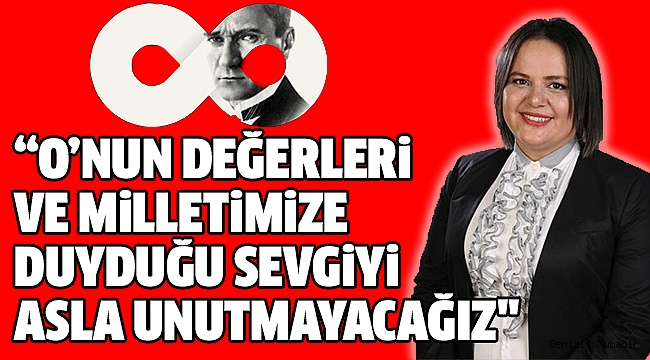 NİLGÜN ÖK’TEN 10 KASIM MESAJI
