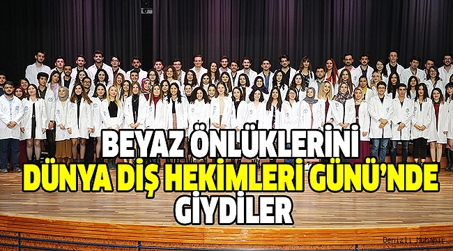 ÖNLÜKLERİNİ REKTÖR BAĞ GİYDİRDİ
