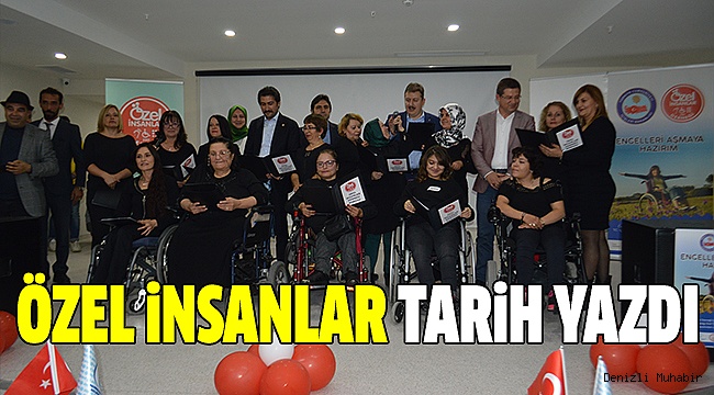 ÖZEL İNSANLAR PROJELERİ İÇİN LANSMAN YAPTI