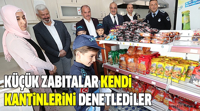 PAMUKKALE BELEDİYESİ KÜÇÜK ZABITALARLA FARKINDALIK YARATIYOR