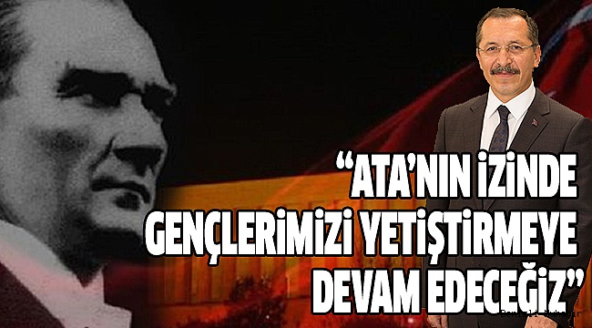 REKTÖR BAĞ’IN 10 KASIM MESAJI