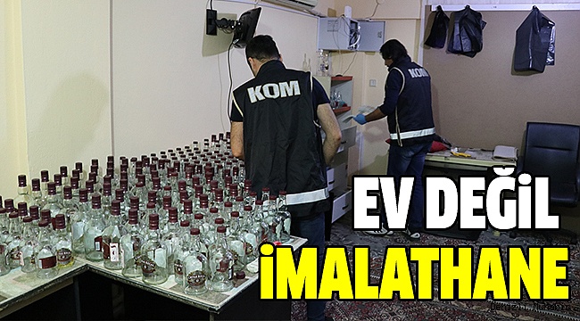 SAHTE İÇKİ OPERASYONUNDA 1 KİŞİ TUTUKLANDI