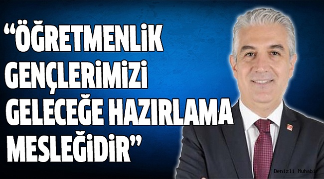 SANCAR’DAN ÖĞRETMENLER GÜNÜ MESAJI