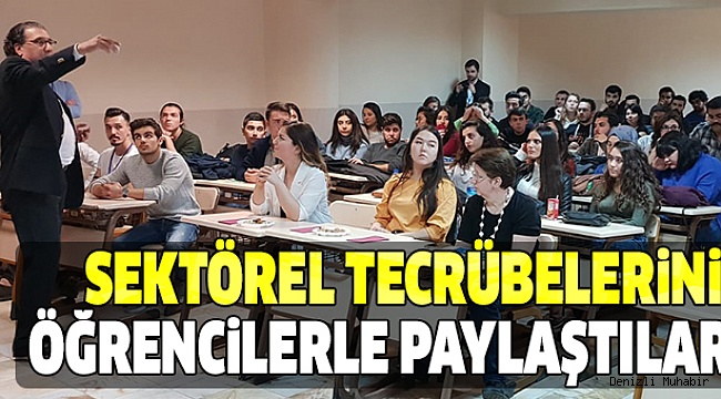 SEKTÖRÜ TEMSİLCİLERİNDEN DİNLEDİLER