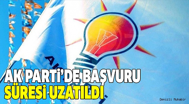 SON BAŞVURU SÜRESİ 16 KASIM