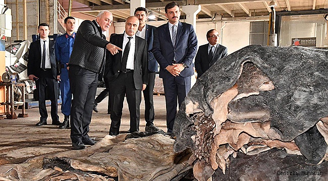 VALİ KARAHAN, DERİCİLERİ TOPLADI
