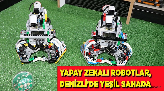 Yapay zekalı robotlar, yeşil sahalarda