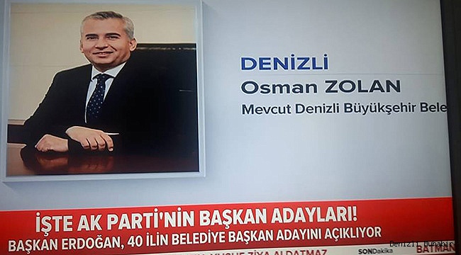 ZOLAN, BÖYLE TEŞEKKÜR ETTİ