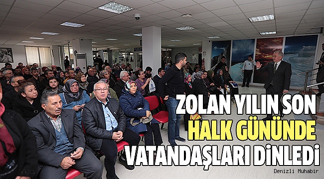 2018’İN SON HALK GÜNÜ'NE YOĞUN KATILIM