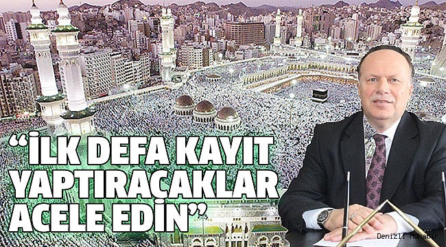 2019 YILI HAC KAYIT BAŞVURULARI BAŞLADI