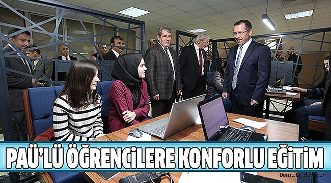 9 AYRI ÇALIŞMA SALONU HİZMETE GİRDİ