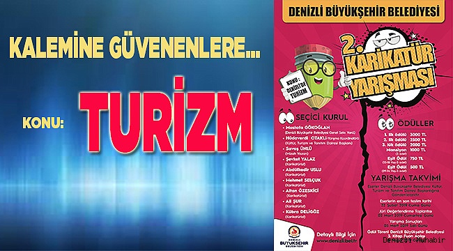 Büyükşehir'den 2. Ulusal Karikatür Yarışması