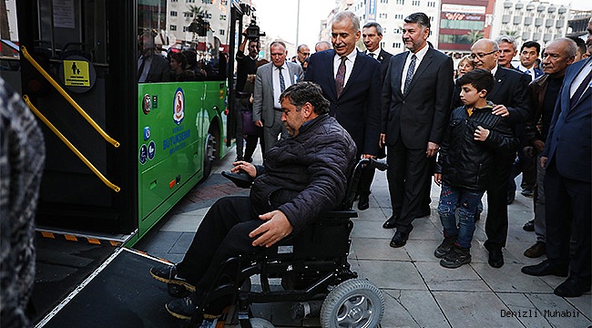 Büyükşehir’den engelsiz ulaşım