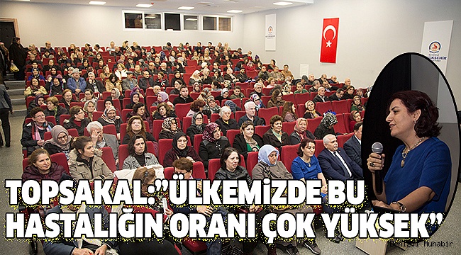 BÜYÜKŞEHİR'DEN "TİROİT HASTALIĞI SEMİNERİ"