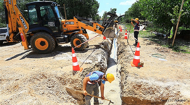 Büyükşehir DESKİ’den Serinhisar’a modern altyapı