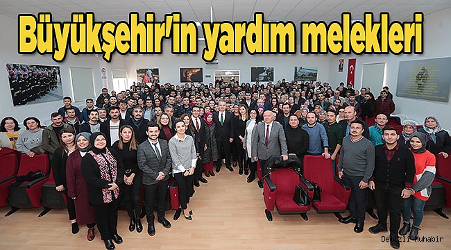 Büyükşehir'in yardım melekleri
